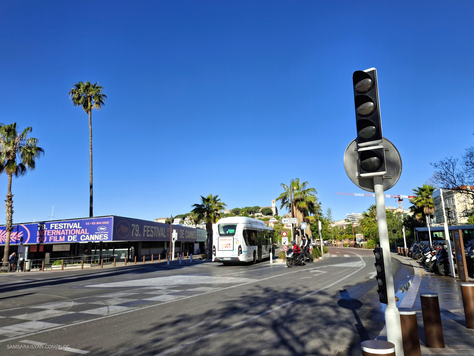 A Morning Walk in Cannes
