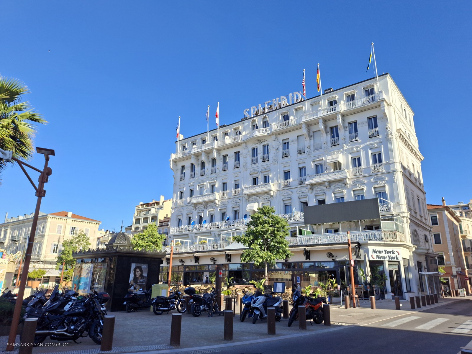 A Morning Walk in Cannes