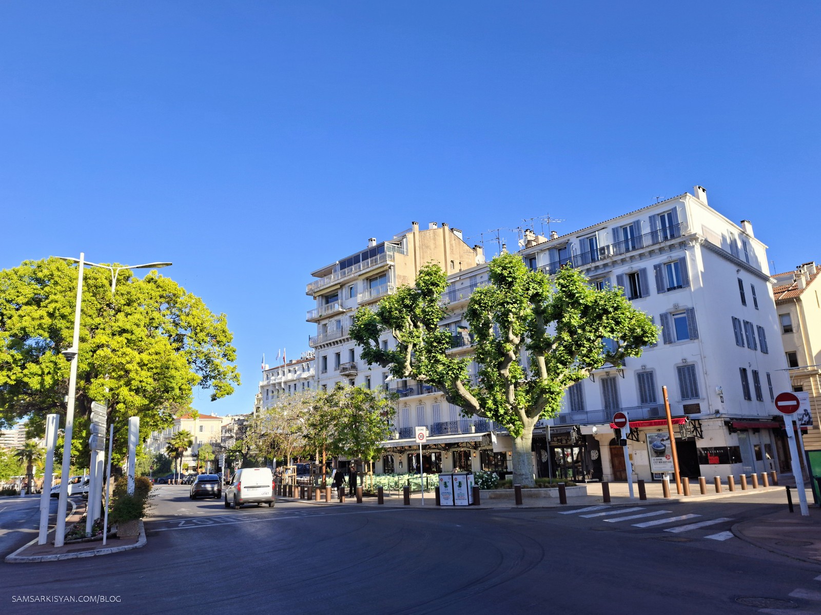A Morning Walk in Cannes