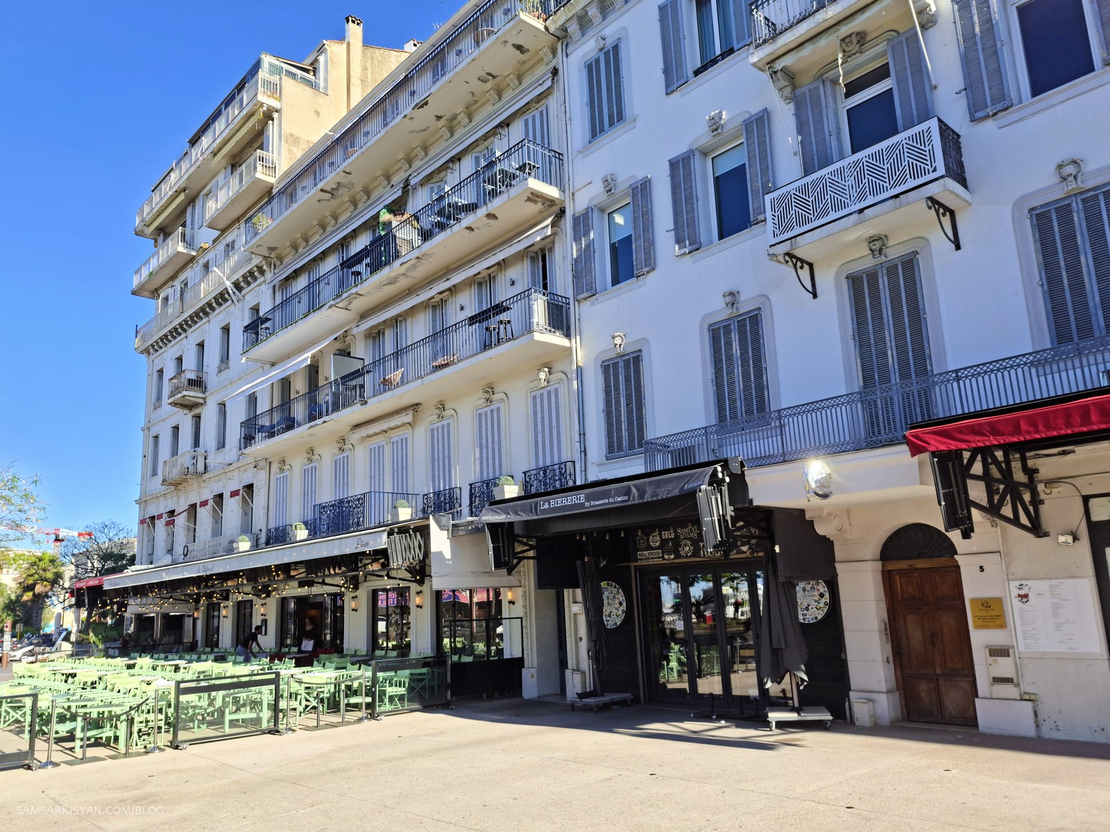A Morning Walk in Cannes