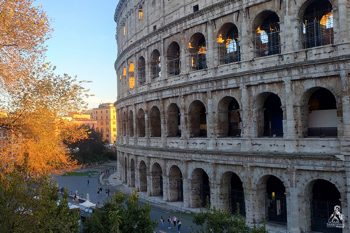 View of Colosseum
