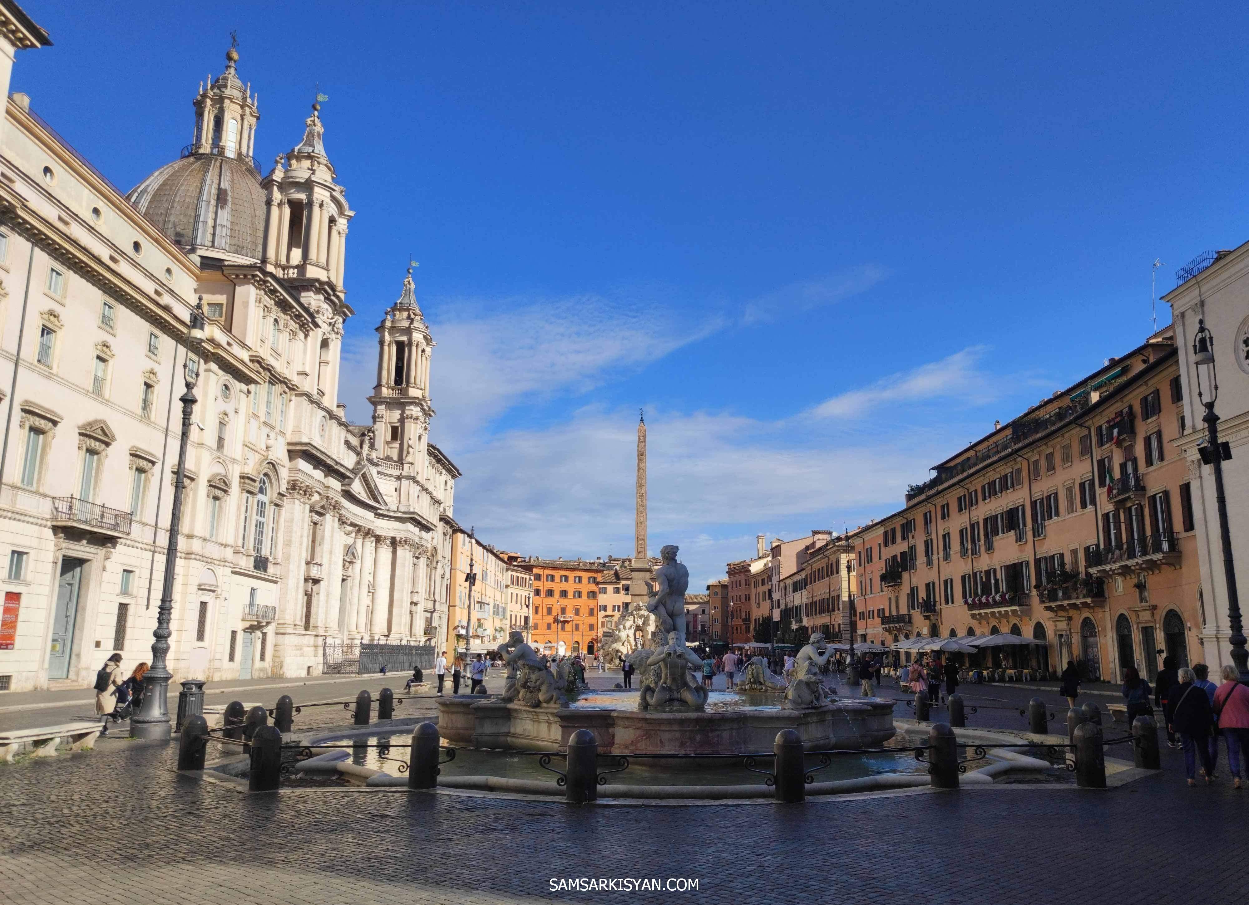 Piazza Navona, Meilleurs hôtels à Rome dans les quartiers centraux, hôtels de luxe, milieu de gamme et bon marché