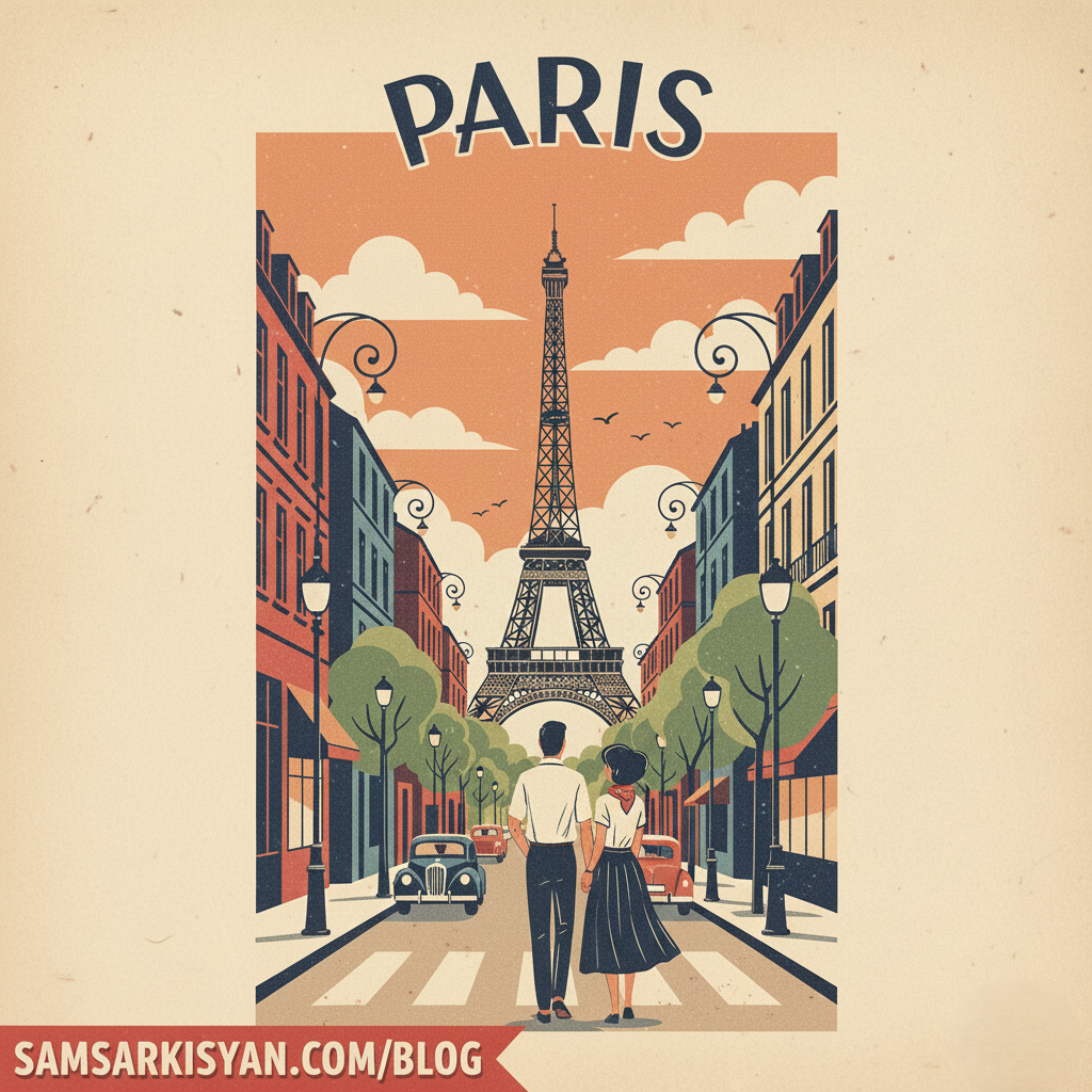 From Place de la République to Eiffel Tower: A Paris Walk