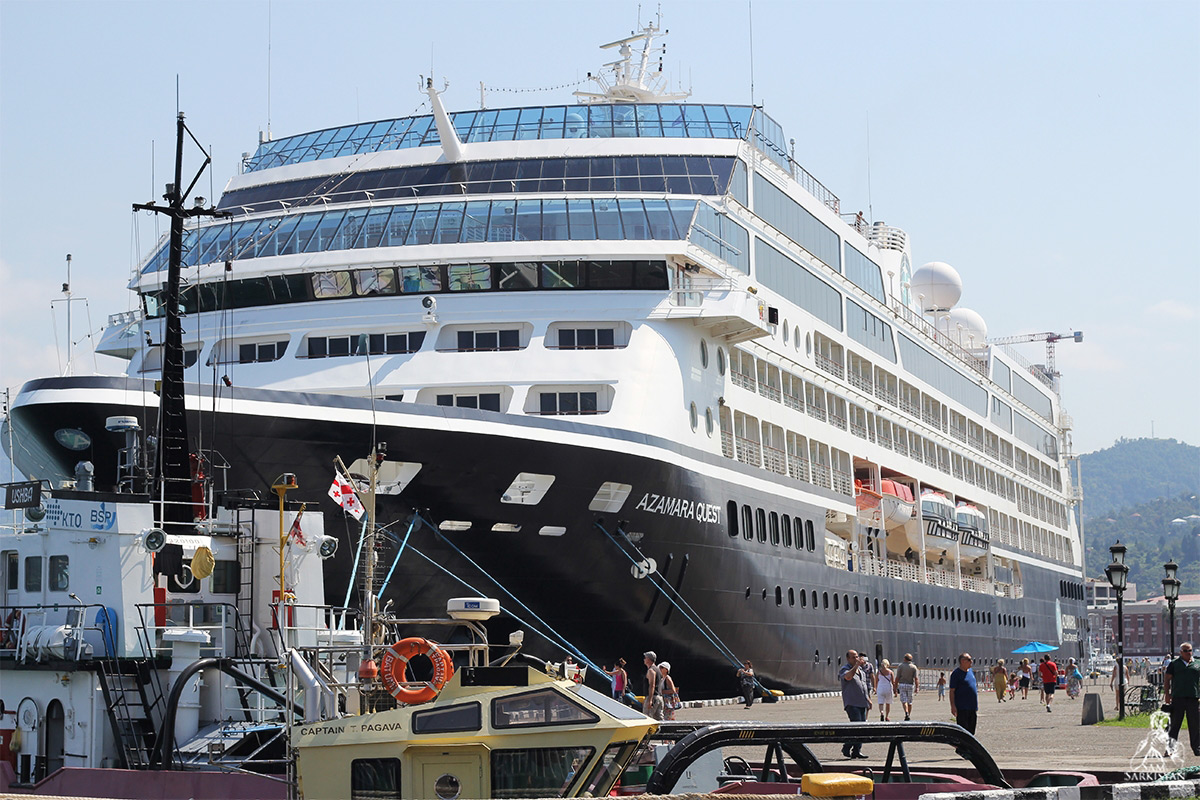 Azamara Cruise in Batumi, 2014