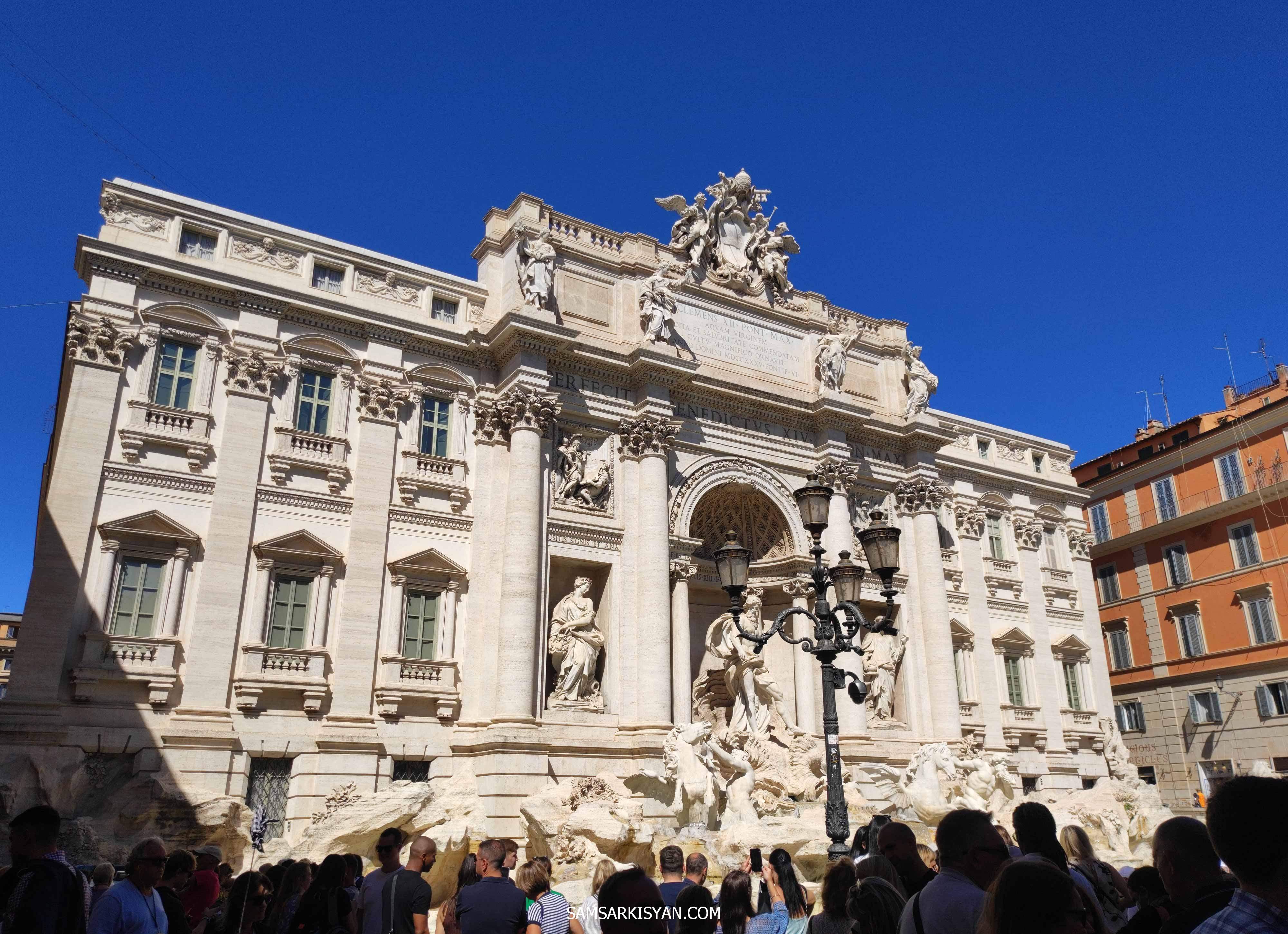 Trevi Fountain, Meilleurs hôtels à Rome dans les quartiers centraux, hôtels de luxe, milieu de gamme et bon marché